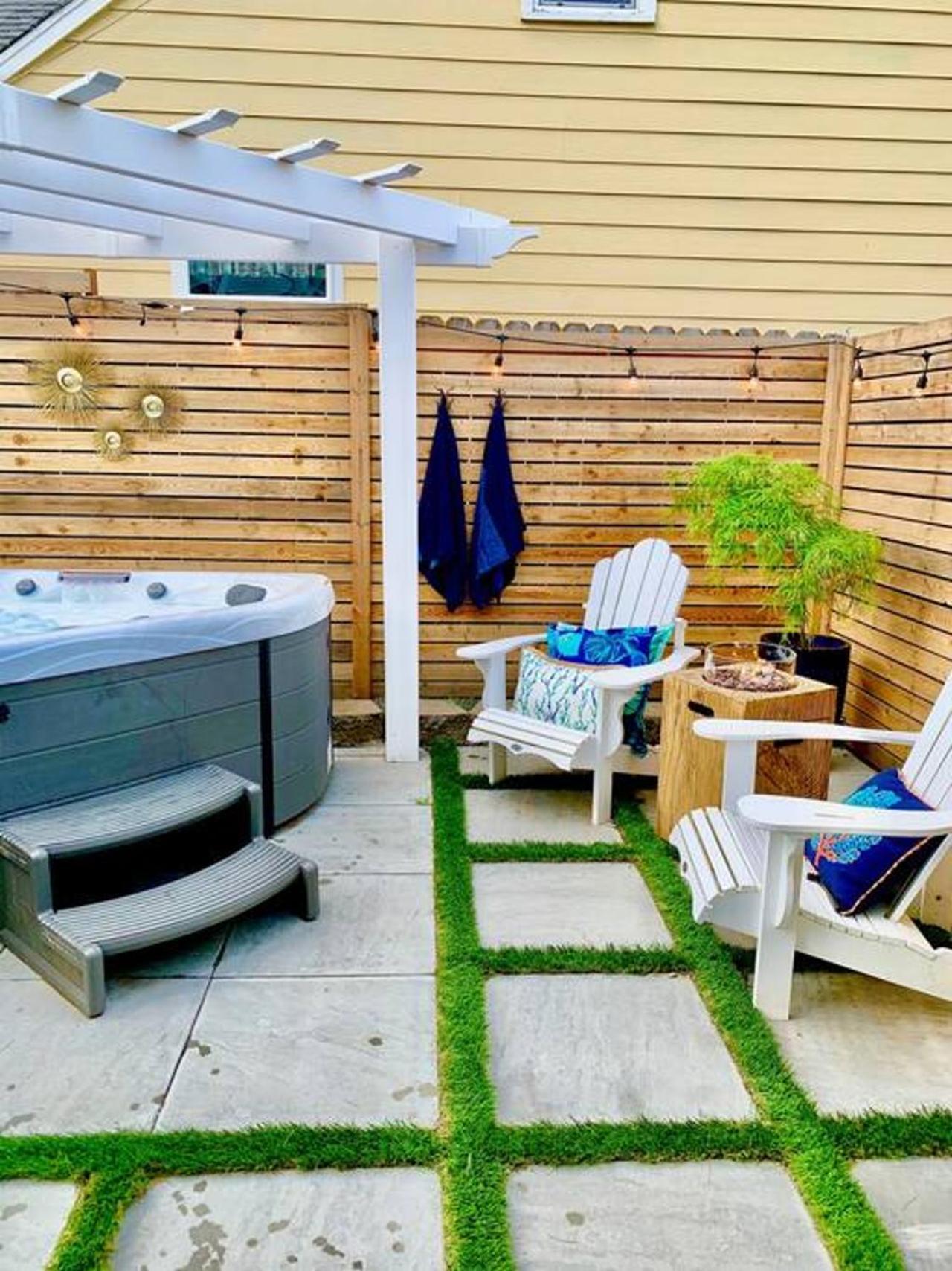 Private New Garden Apartment W Hot Tub Camas Eksteriør billede